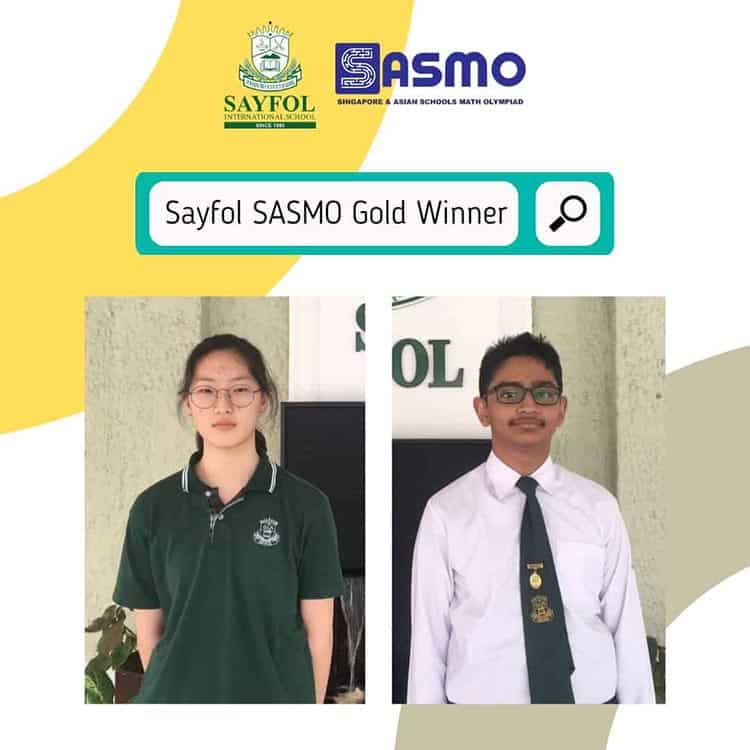 Achievements - Singapore and Asian Schools Math Olympiad 2020 (SASMO)