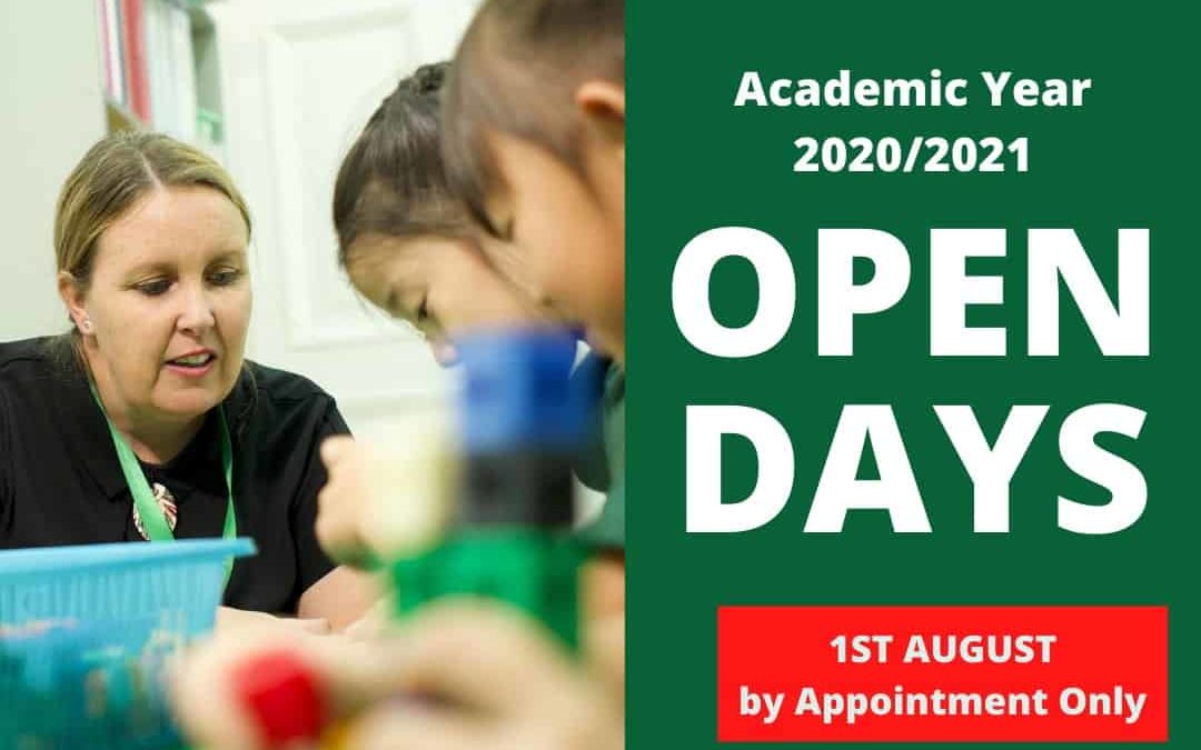 Open Day (1st August)