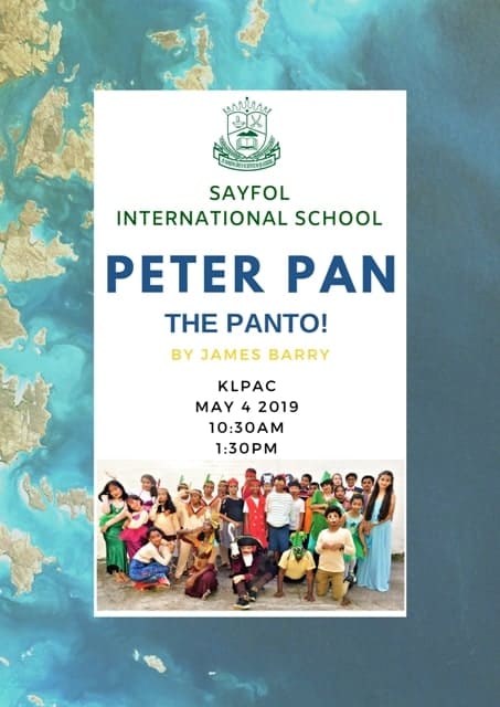 Peter Pan Off To Neverland – 4th May 2019