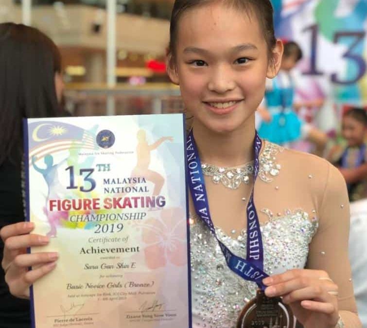 13th Malaysia National Figure Skating Championship 2019 and Singapore National Open – Sara Gan Shin E