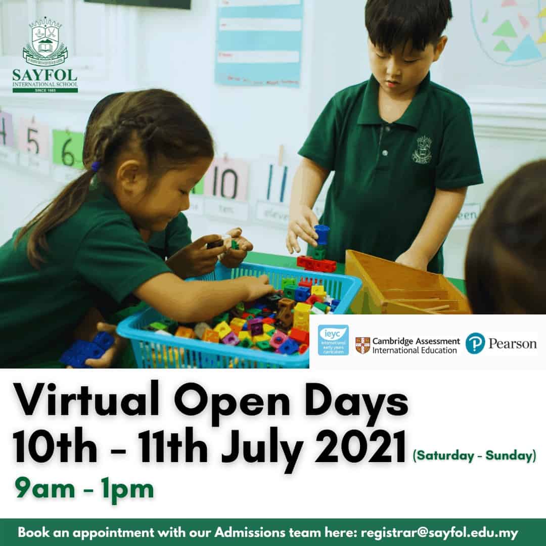 Open Days (10th July – 11th July 2021)