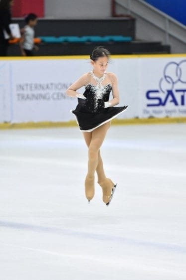 Sara Gan Malaysian Ice Skater!!