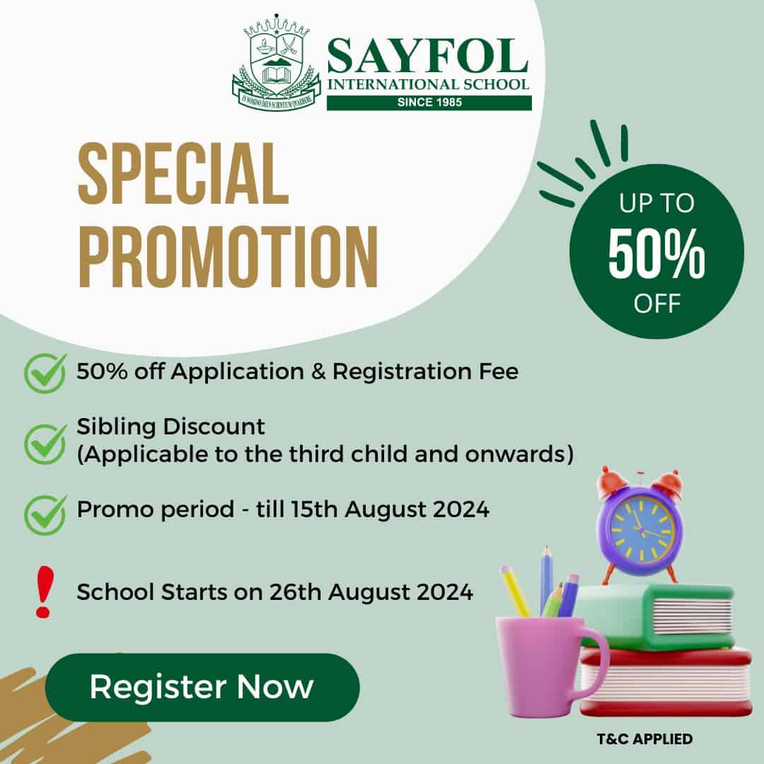 Special Promotion - Up to 50% Off on Application & Registration Fees